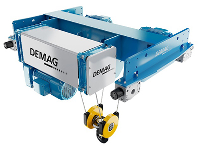 Polipasto de cable de acero DEMAG de 5 toneladas